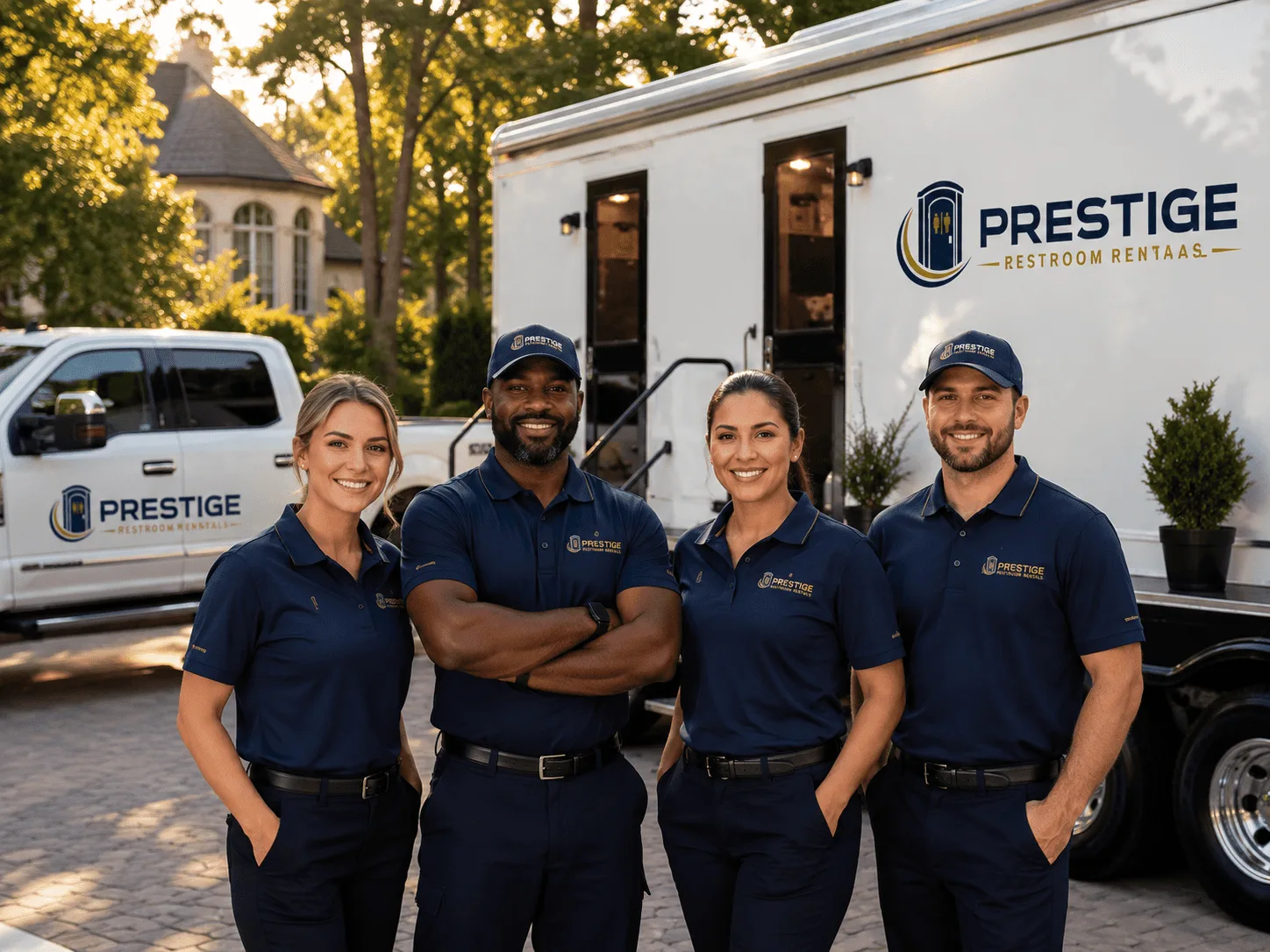 Trusted Luxury Portable Restrooms company in Leota, MN